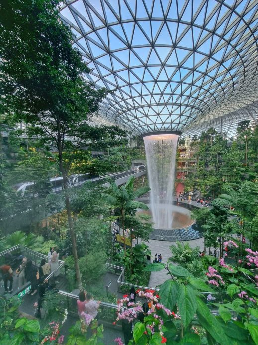 Channgi Airoport Jewell melting pot diversity in Singapore